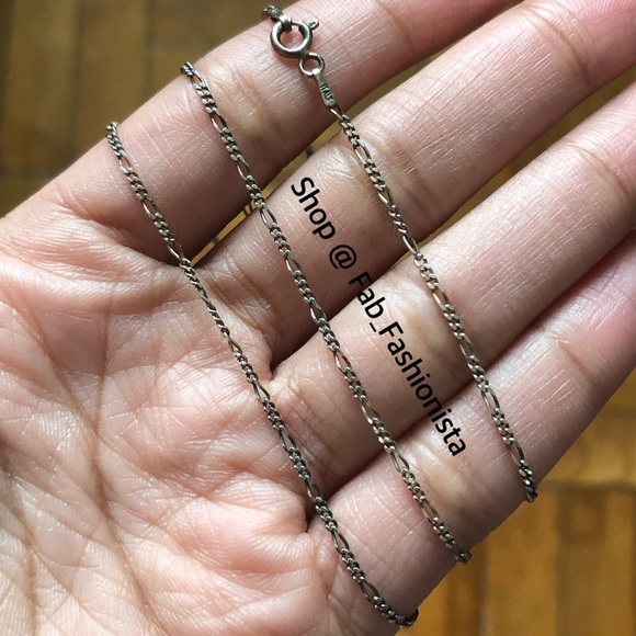 Sterling silver necklace chains 5 total - Picture 13 of 17